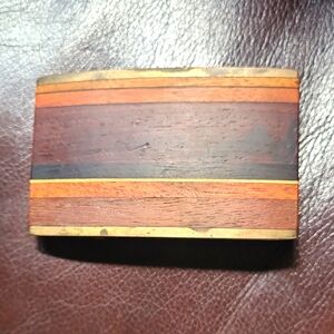 Kennety Reid Multicolor Wooden Men's Belt Buckle (Fp2)